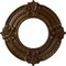 Ekena Millwork Benson Ceiling Medallion (Fits Canopies up to 4 1/8"), 9"OD x 4 1/8"ID x 5/8"P, Root Beer Crackle CM09BNRBC - alternate 1